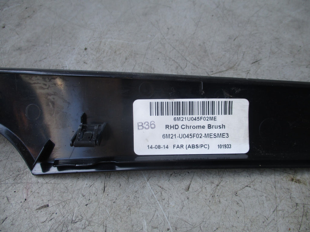 2011 FORD SMAX DASHBOARD CENTRE TITANIUM TRIM PANEL WITH HAZARD SWITCH 7M21/6M21