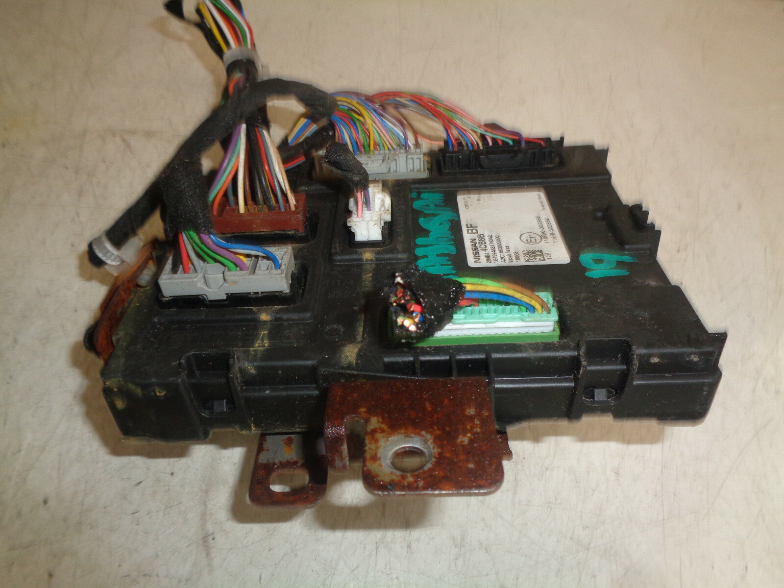 NISSAN QASHQAI J11 MK2 2018 ECU BOARD CONTROL MODULE 284B14CB8B