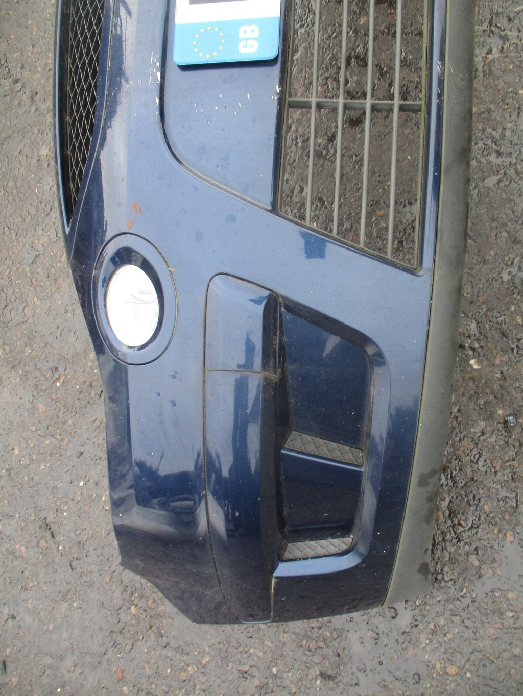 FORD S MAX MK1 2008 FRONT COMPLETE BUMPER BLUE