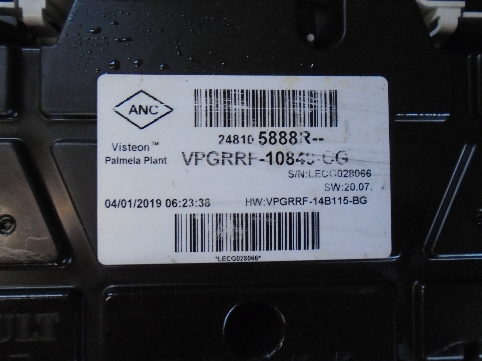 RENAULT CLIO MK4 2019 0.9 PETROL SPEEDOMETER INSTRUMENT CLUSTER 248105888R