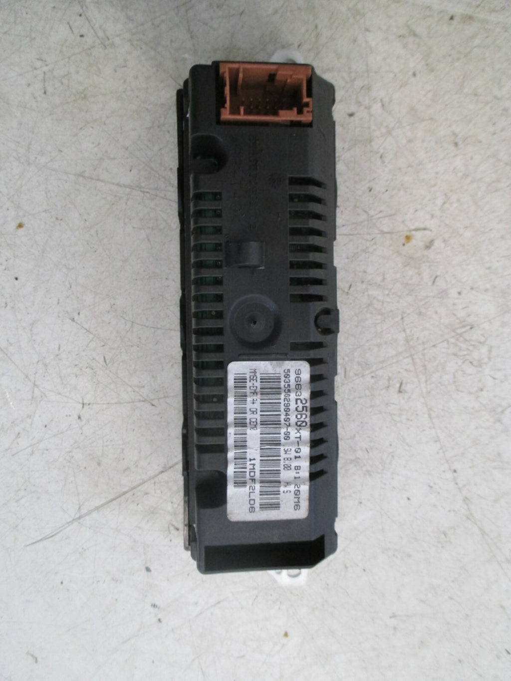 CITROEN C2 2007 DIGITAL CLOCK DASHBOARD DISPLAY 96632560XT