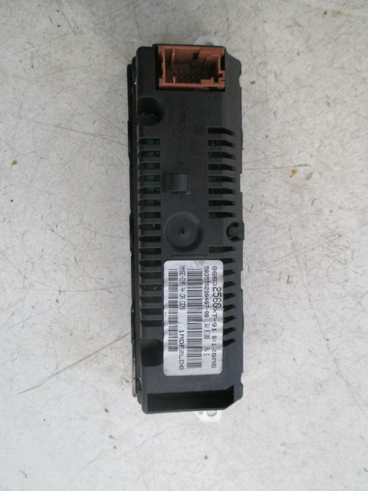 CITROEN C2 2007 DIGITAL CLOCK DASHBOARD DISPLAY 96632560XT