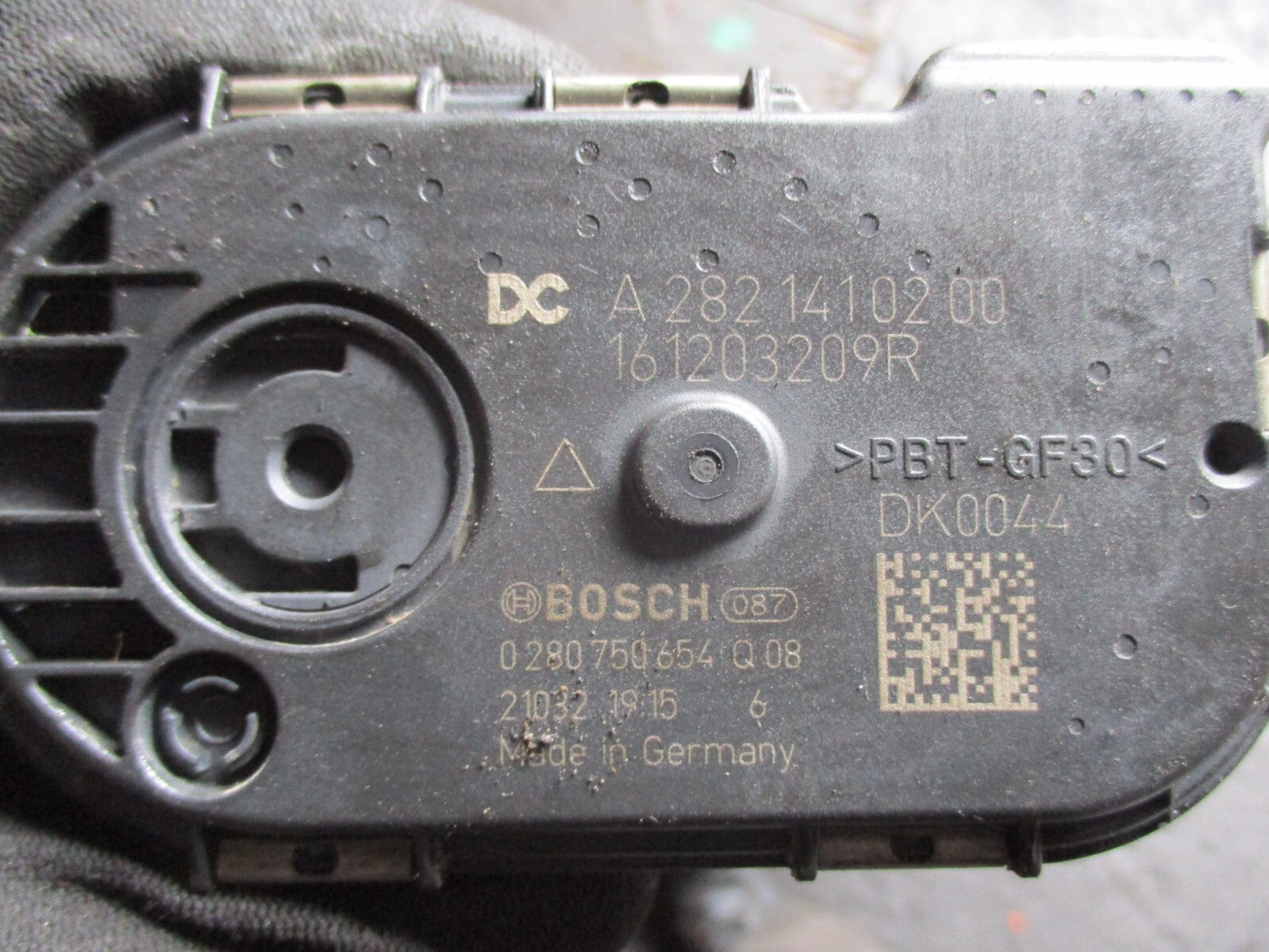 NISSAN QASHQAI 2021 THROTTLE BODY 161203209R
