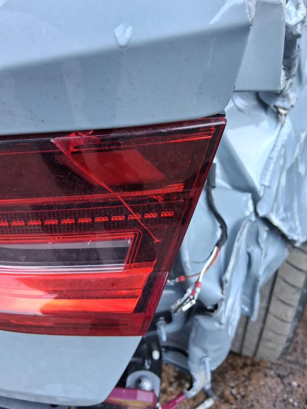 2025 AUDI A1 S LINE MK2 GB OSR DRIVER SIDE REAR RIGHT INNER TAIL LIGHT