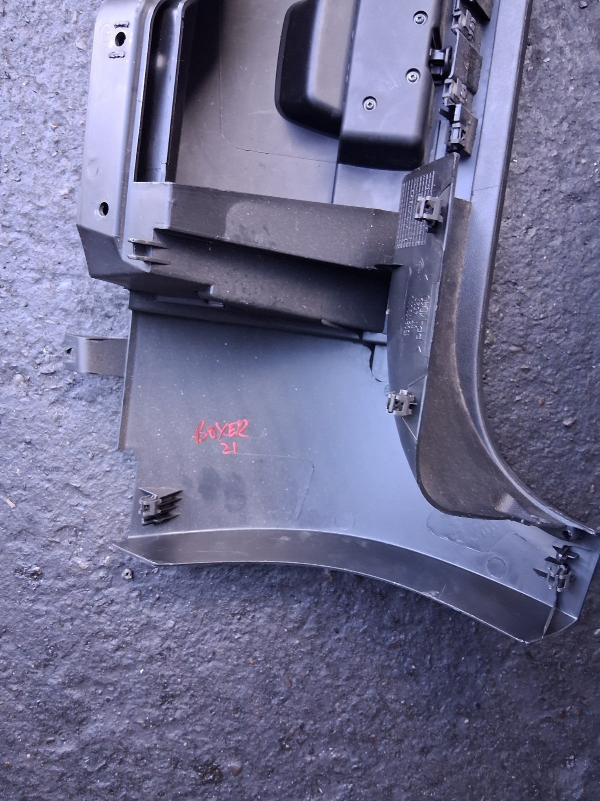 2021 PEUGEOT BOXER MK3 GLOVE BOX FRONT STORAGE COMPARTMENT 1308173070