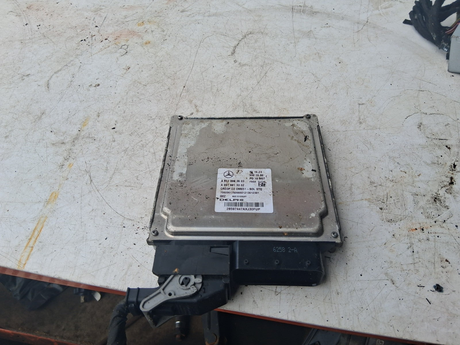 2019 MERCEDES BENZ SPRINTER W907 2.1 DIESEL ECU ENGINE CONTROL UNIT A6519003603