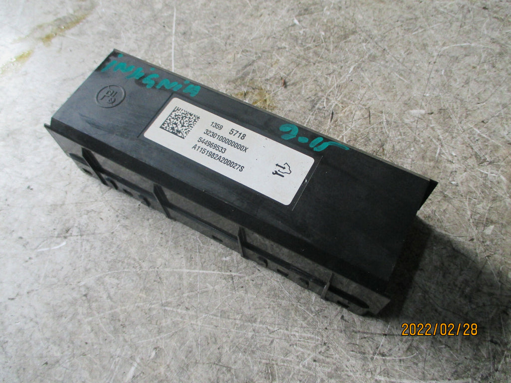 VAUXHALL INSIGNIA 2015 HEATER AC CLIMATE CONTROL MODULE 13595718