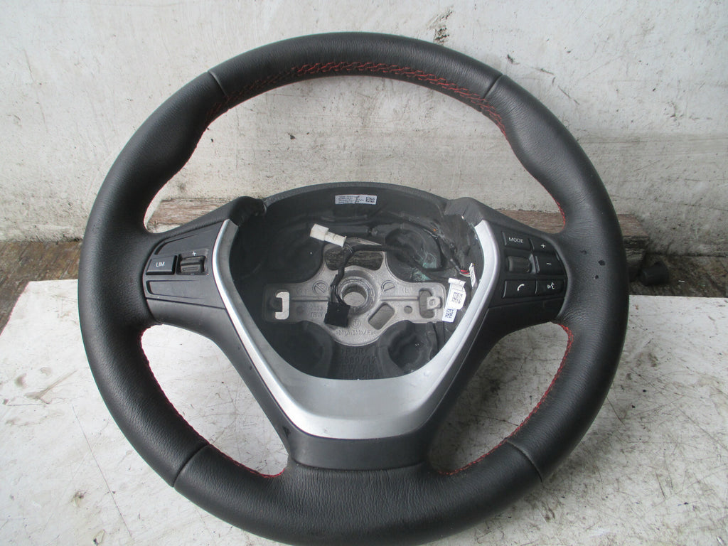 BMW 1 SERIES F20 2018 3 SPOKE MULTIFUNCTION STEERING WHEEL 62560184