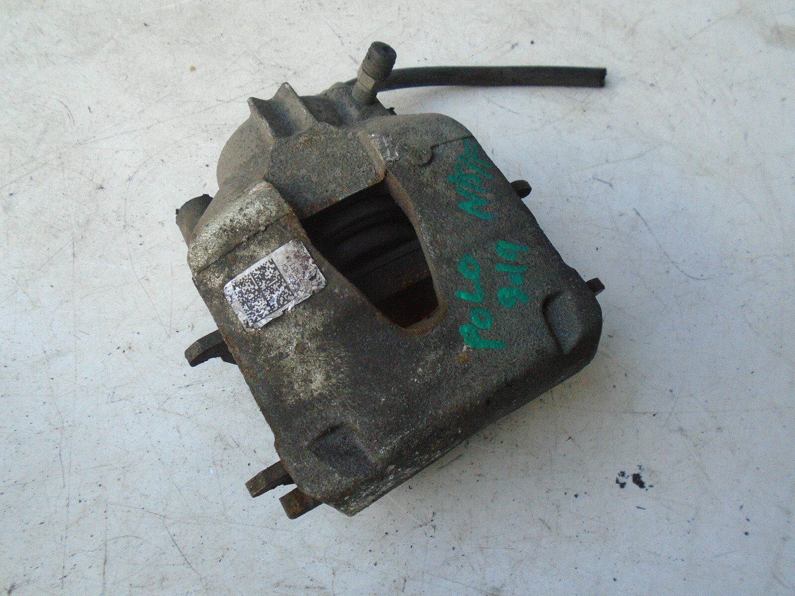VW VOLKSWAGEN POLO MK6 2019 NSF PASSENGER SIDE FRONT BRAKE CALIPER
