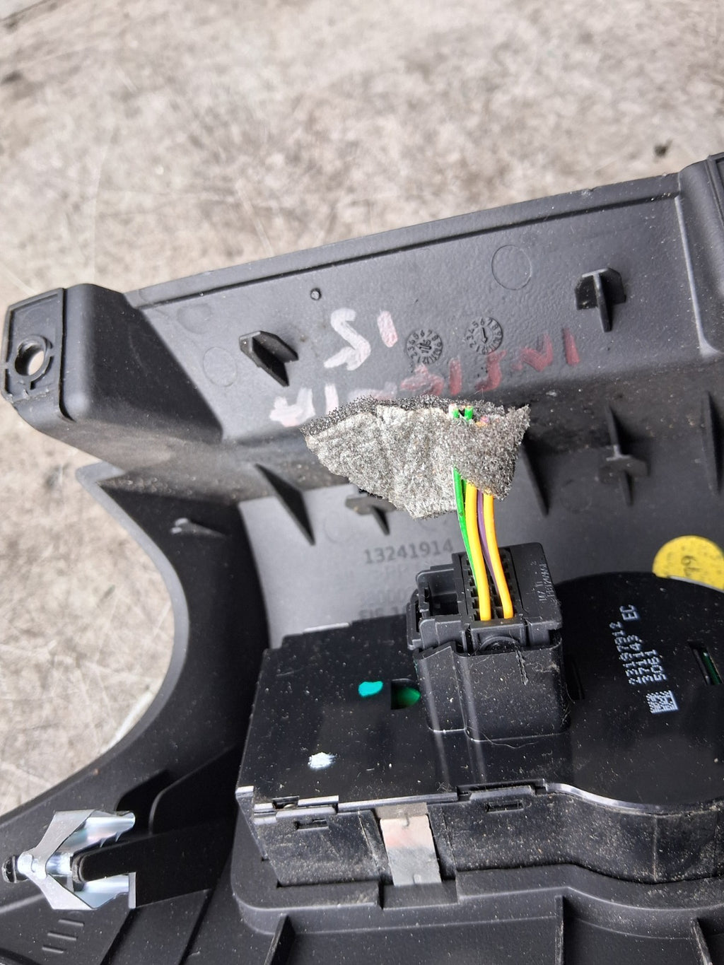2015 VAUXHALL INSIGNIA HEADLIGHT & FOG LIGHT CONTROL SWITCH 13241914