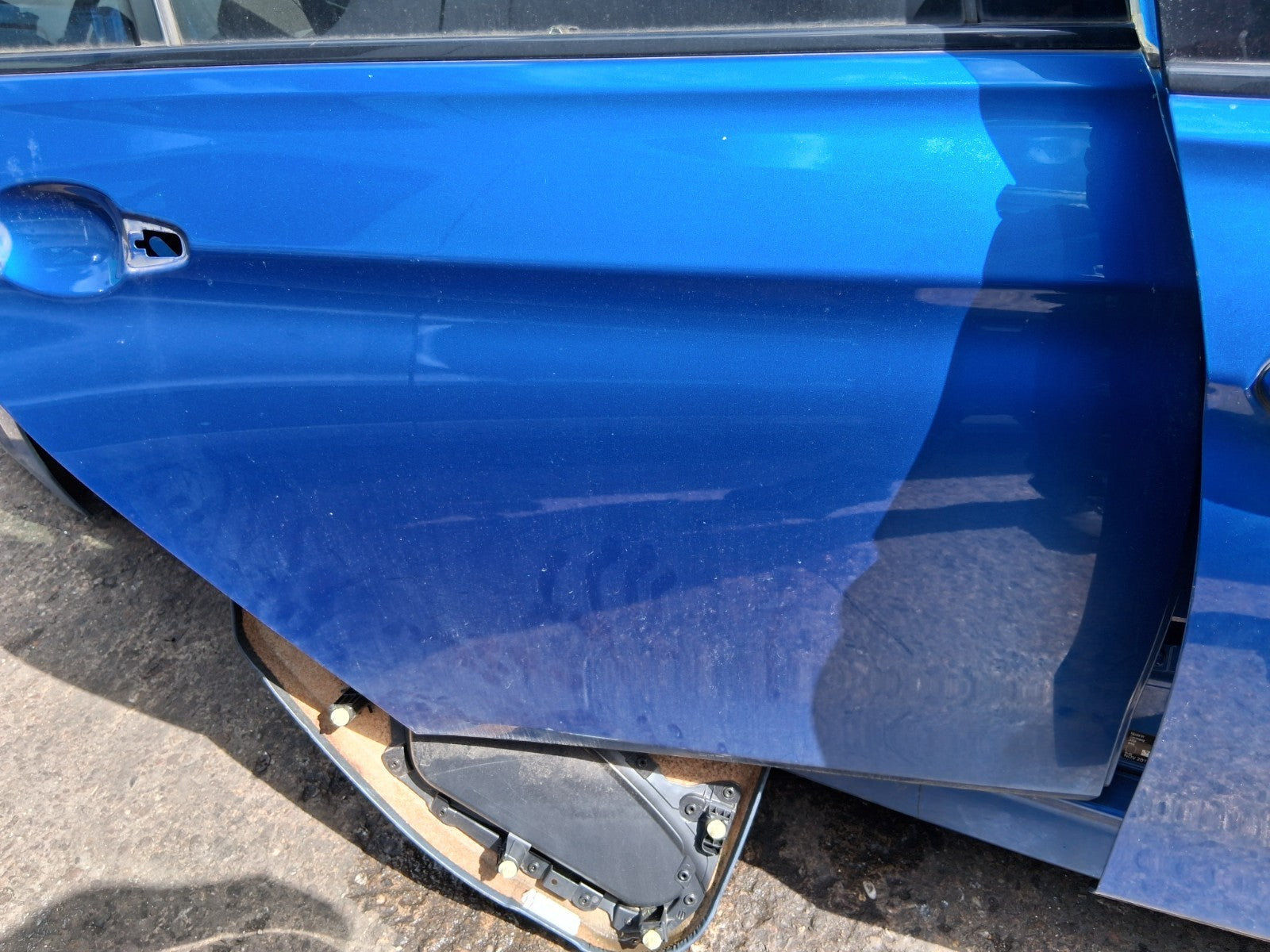 2019 BMW 3 SERIES F30 330i ESTATE LCI OSR DRIVER REAR BARE DOOR B45 BLUE