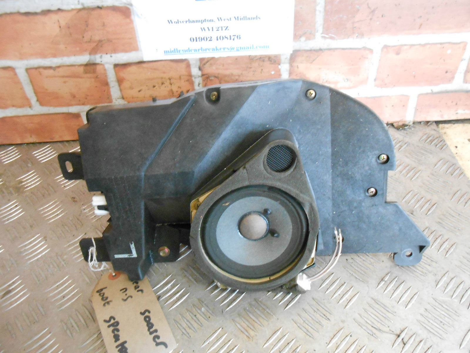 LEXUS SC TOYOTA SOARER 1997 NS PASSENGER SIDE DOOR SPEAKER ASSEMBLY 8615024160