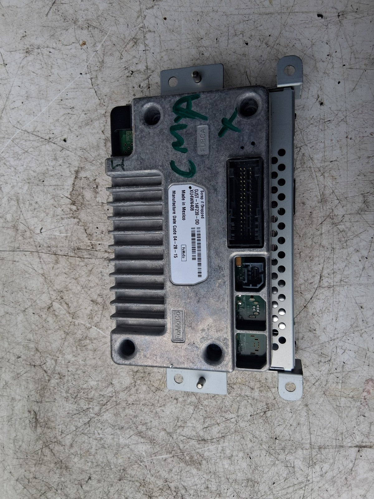 2016 FORD C MAX MK2 MULTIFUNCTION DISPLAY SCREEN UNIT DJ5T14F239DD