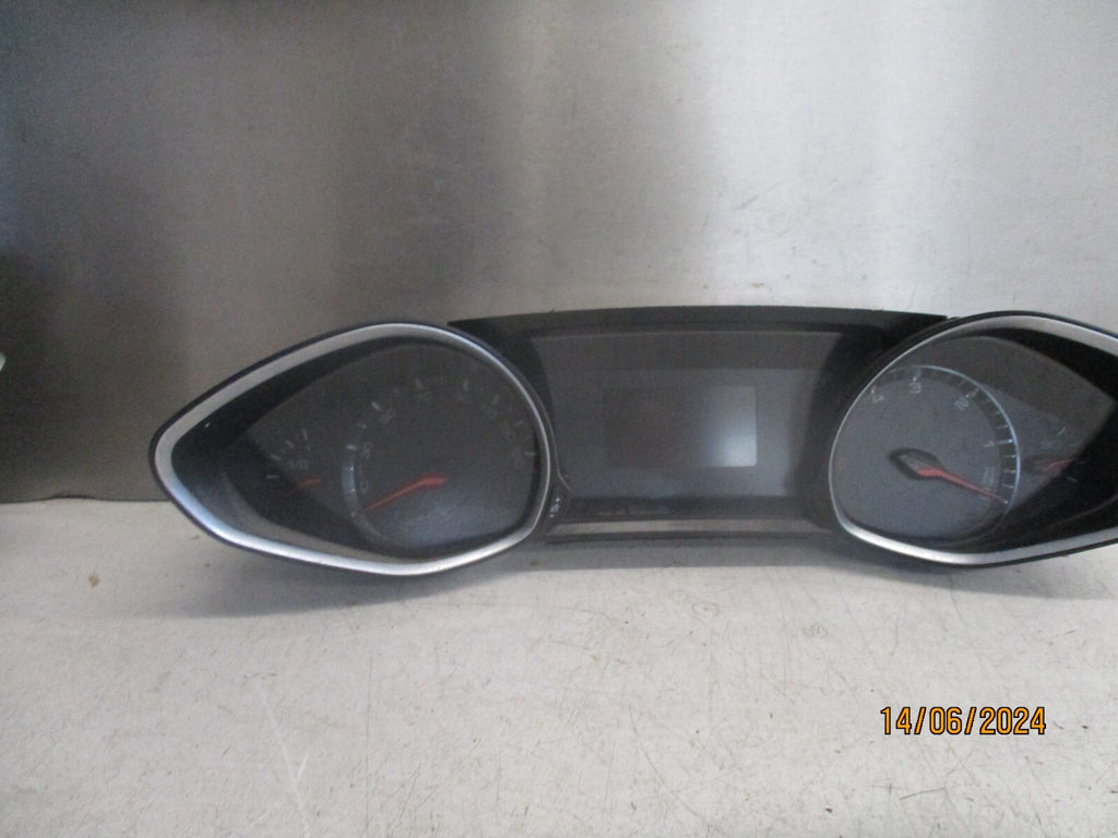 PEUGEOT 308 2014 MK2 1.6 DIESEL SPEEDOMETER INSTRUMENT CLUSTER 9809838480