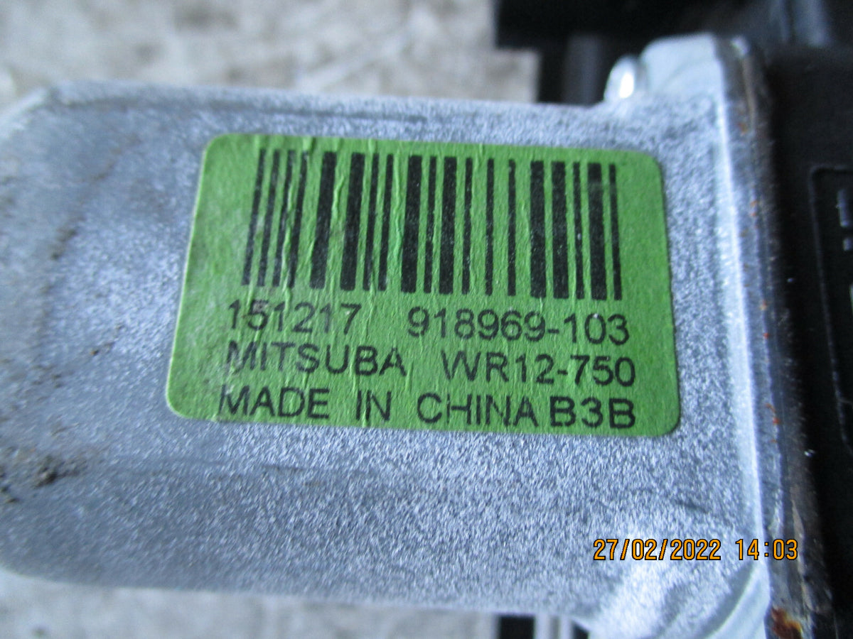 FORD ECOSPORT 2016 MK2 NSR REAR PASSENGER SIDE WINDOW REGULATOR MOTOR