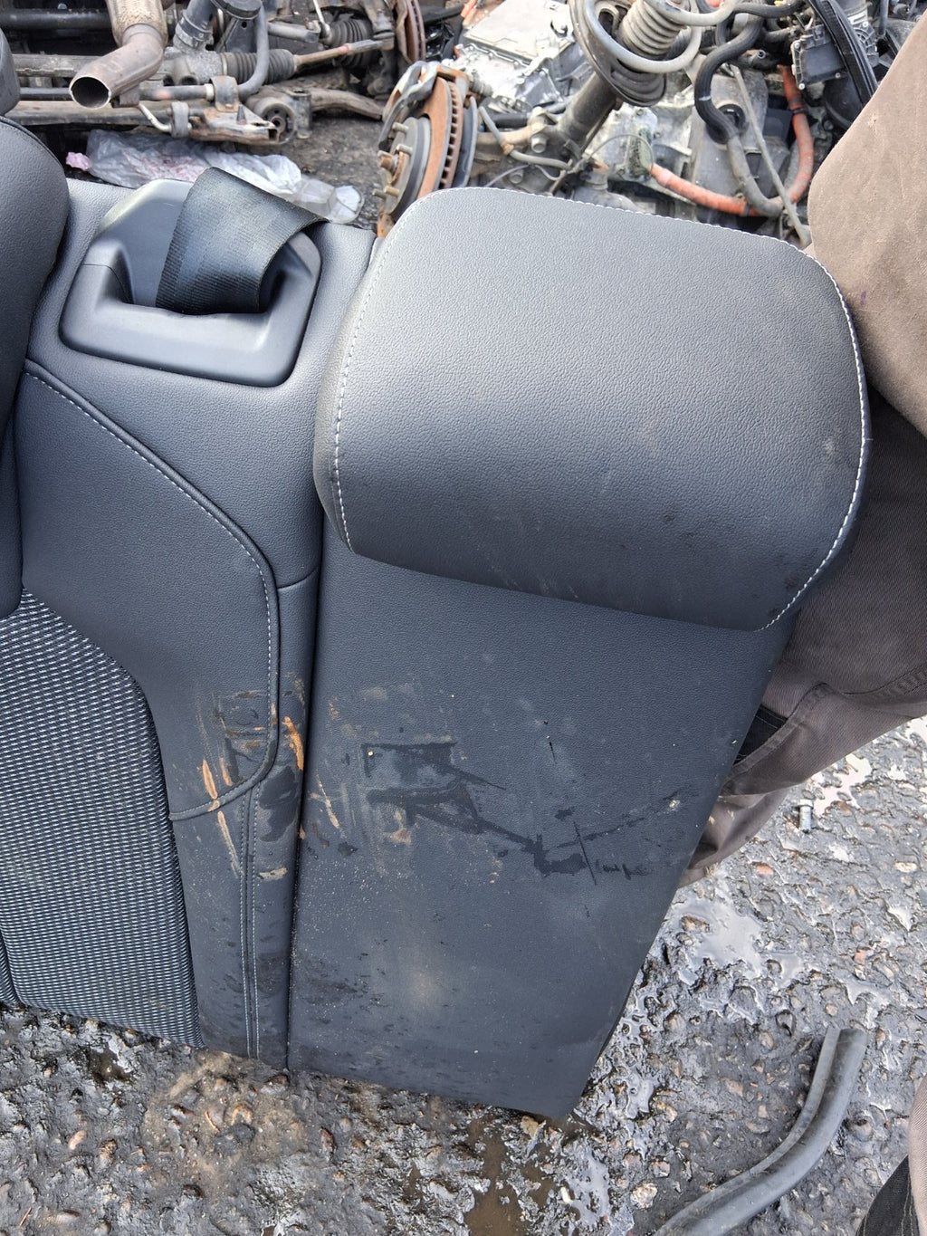 2024 AUDI A1 S LINE MK2 GB OSR DRIVER SIDE REAR RIGHT SEAT BENCH SEAT TOP ONLY