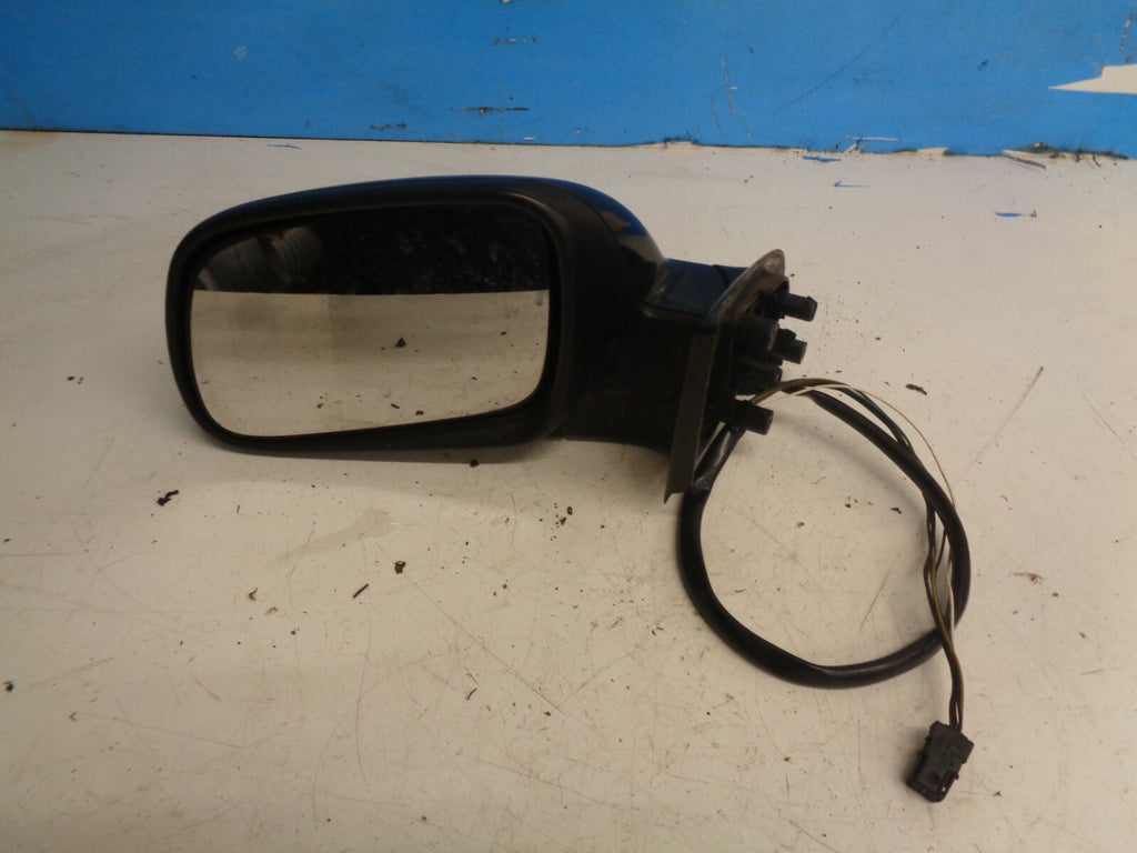 PEUGEOT 307 2005-2008 OS DRIVER SIDE ELECTRIC WING MIRROR BLACK