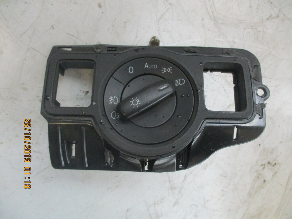 VW VOLKSWAGEN PASSAT B6 CENTRE CONSOLE HEADLIGHT CONTROL SWITCHES UNIT