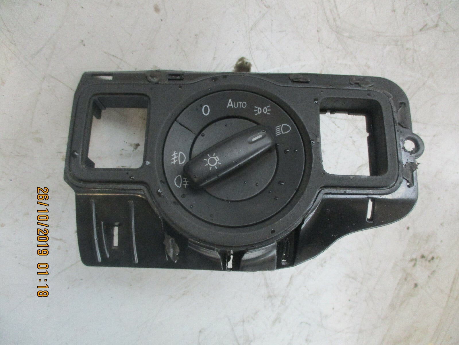 VW VOLKSWAGEN PASSAT B6 CENTRE CONSOLE HEADLIGHT CONTROL SWITCHES UNIT