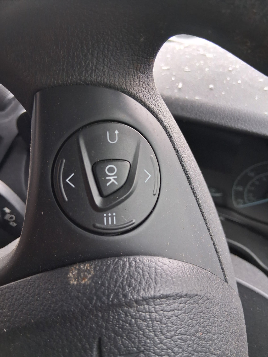 2024 FORD TRANSIT CONNECT MK2 4 SPOKE MULTIFUNCTION LEATHER STEERING WHEEL