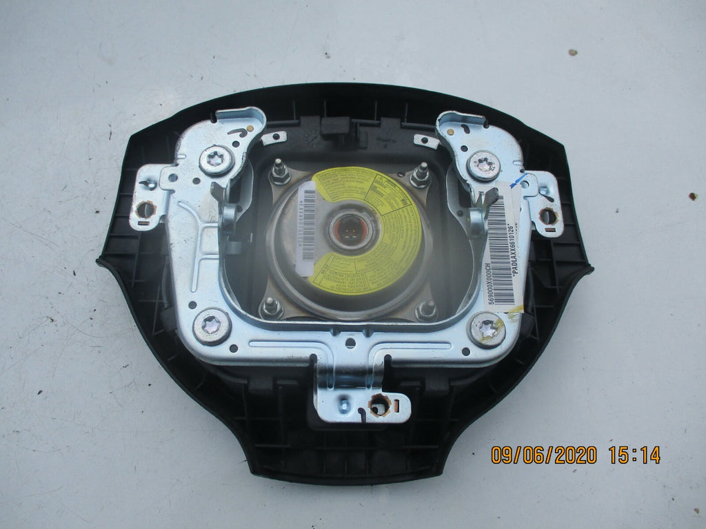 HYUNDAI I10 2009 OS DRIVER SIDE 3 SPOKE STEERING AIRBAG AIR BAG 569000X000CH
