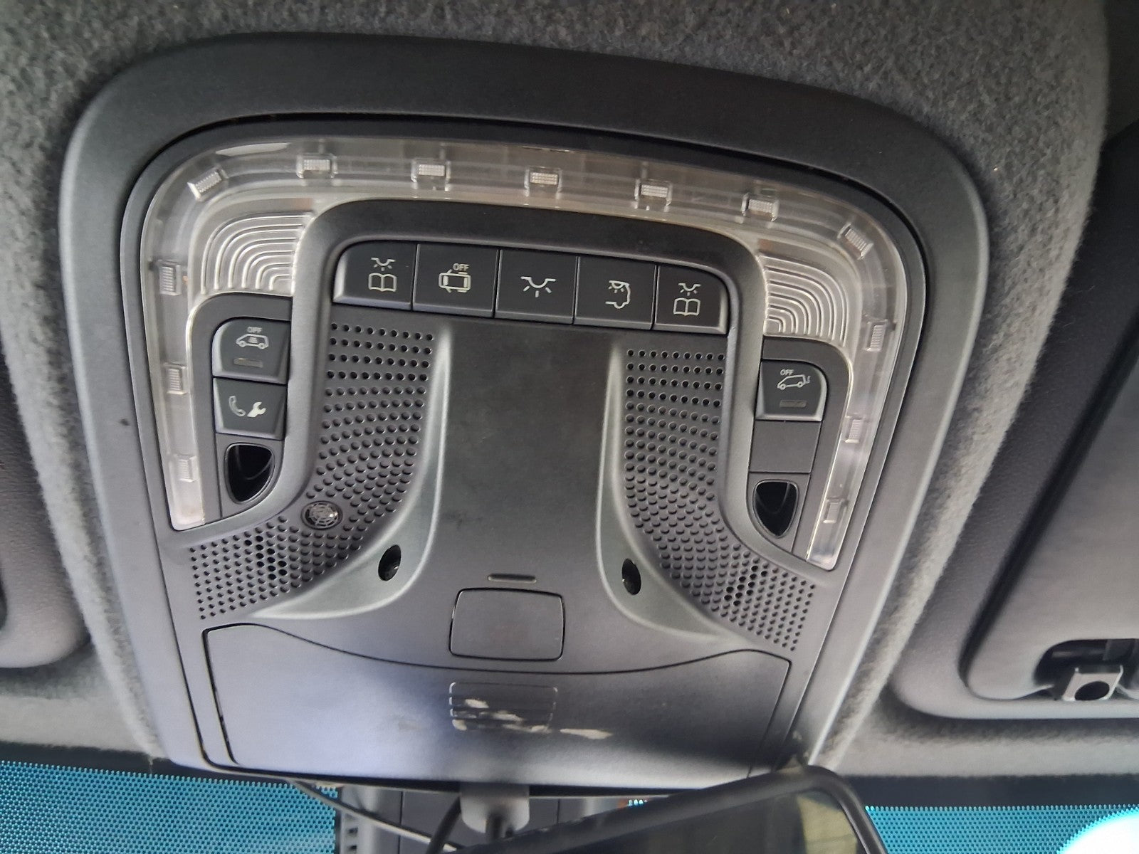 2018 MERCEDES BENZ SPRINTER W907 FRONT INTERIOR ROOF READING COURTESY LIGHT