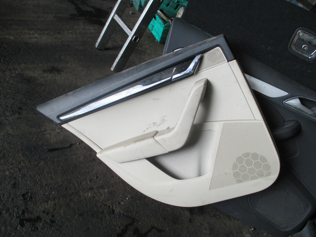 SKODA OCTAVIA MK3 2019 NSR PASSENGER SIDE REAR DOOR CARD