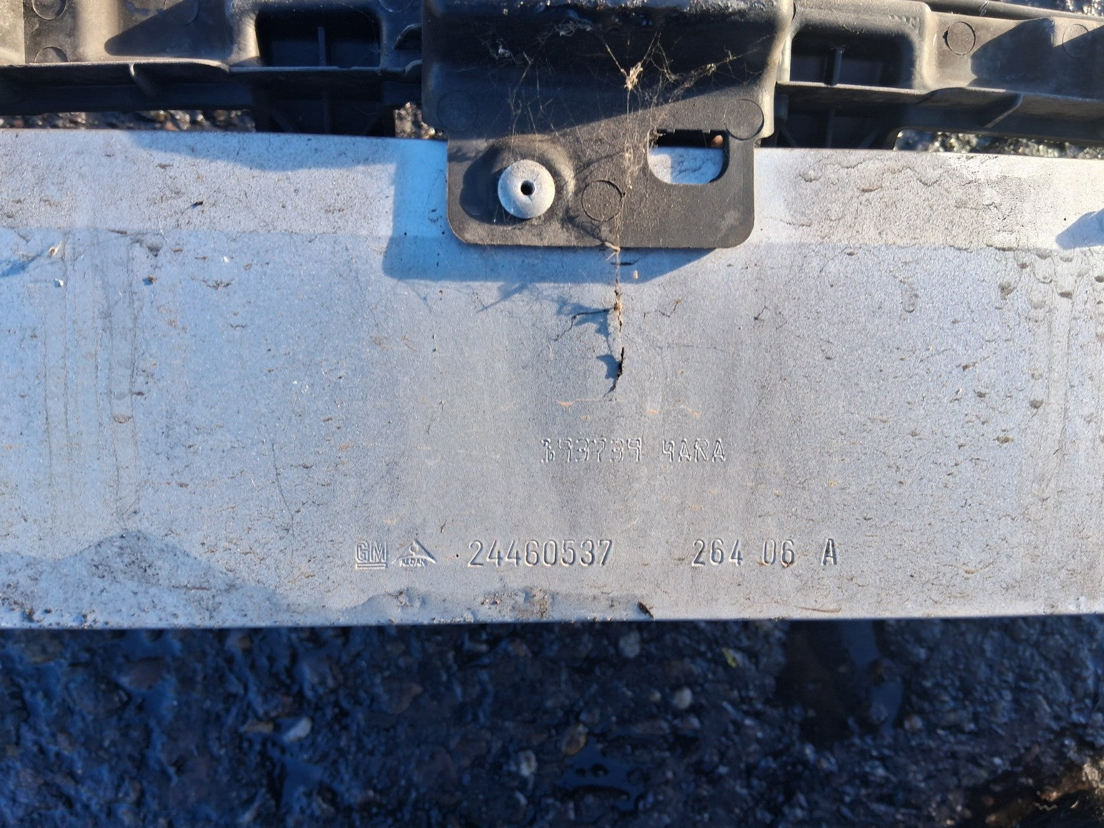 VAUXHALL ASTRA H 2006 FRONT BUMPER CRASH REINFORCEMENT BAR 24460537