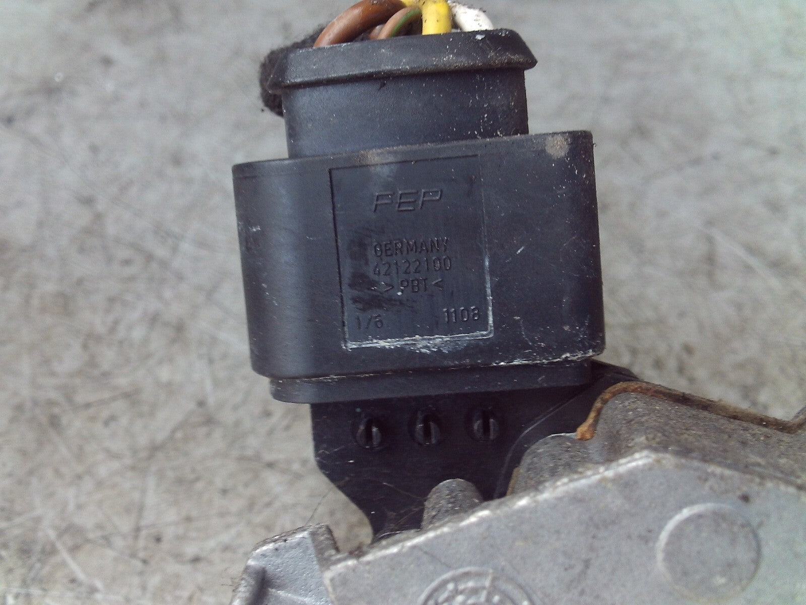 2010 VAUXHALL ZAFIRA FRONT WIPER MOTOR  40497712V