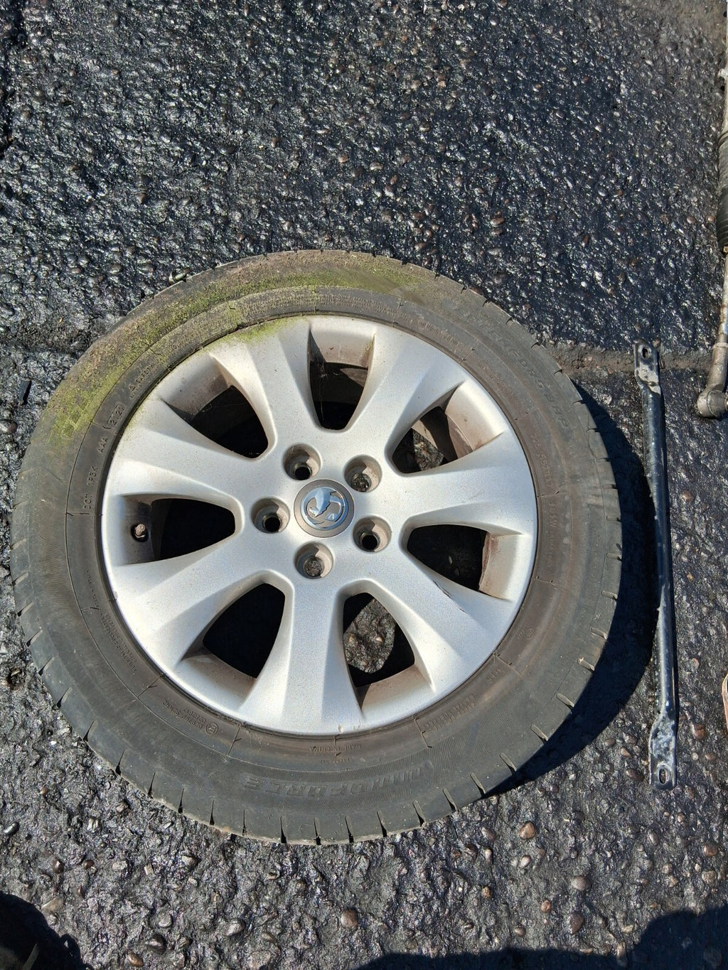 VAUXHALL INSIGNIA A MK1 2015 17 INCH ALLOY WHEEL WITH TYRE 225/55R17