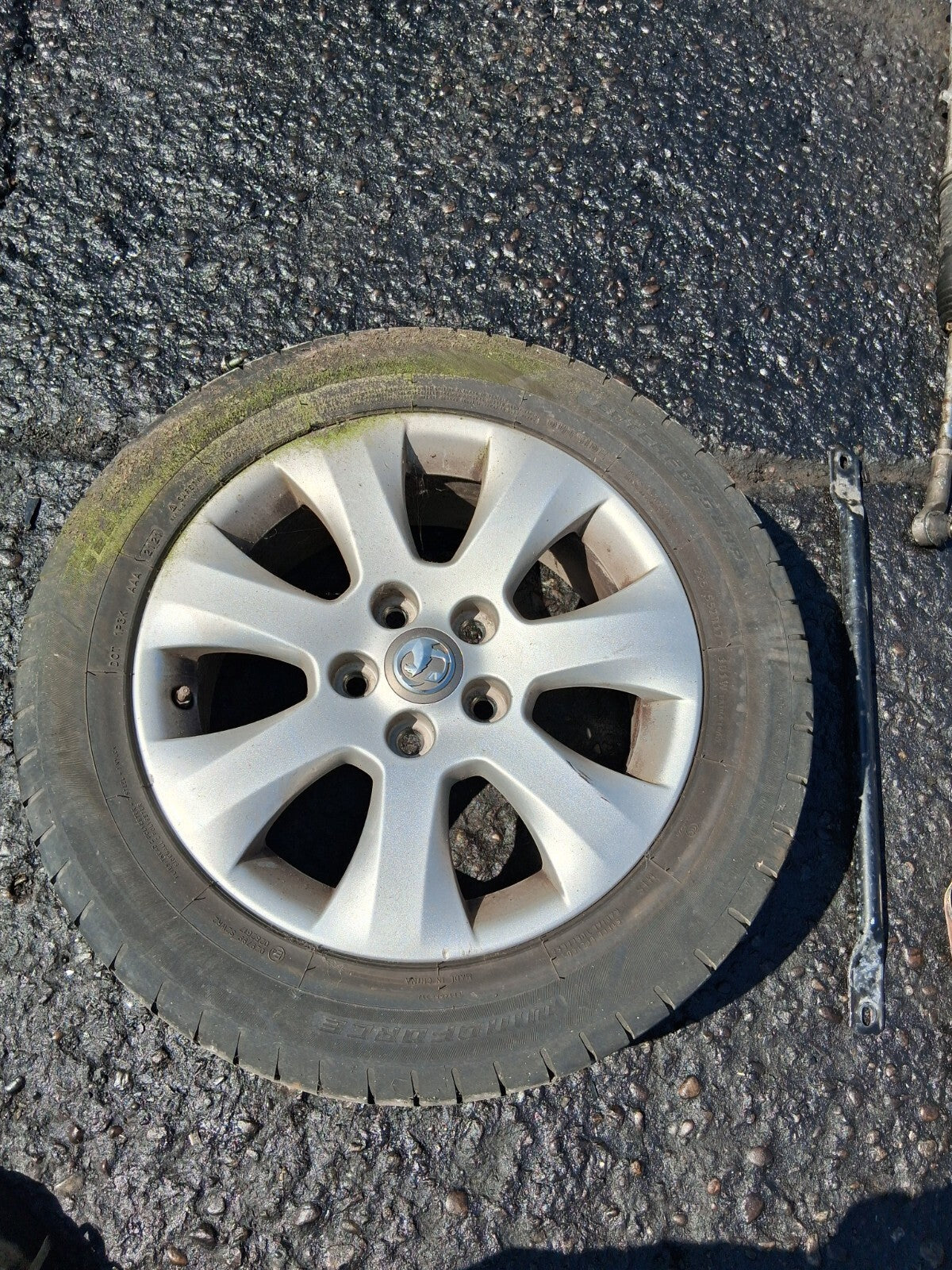 VAUXHALL INSIGNIA A MK1 2015 17 INCH ALLOY WHEEL WITH TYRE 225/55R17