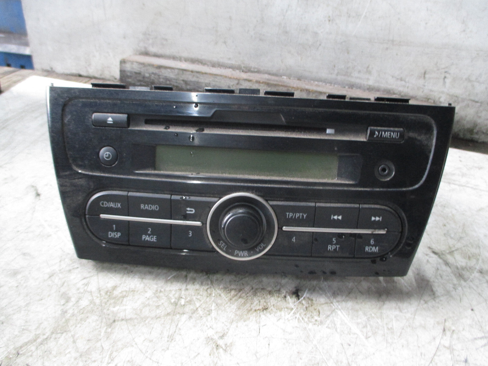 MITSUBISHI MIRAGE 3 2014 MK6 RADIO CD PLAYER STEREO HEAD UNIT 8701A358