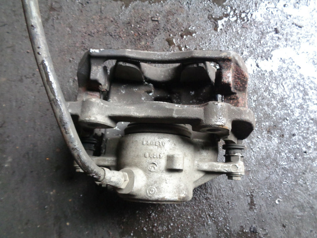 MERCEDES C220 CDI W204 2013 NSF PASSENGER SIDE FRONT BRAKE CALIPER UNIT 4109B