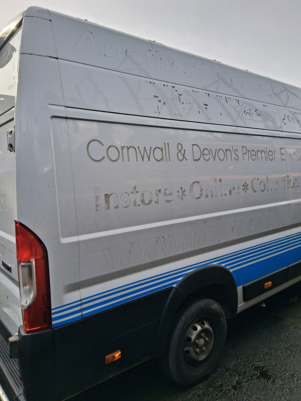 2023 FIAT DUCATO MK3 OSR DRIVER SIDE REAR RIGHT QUARTER PANEL