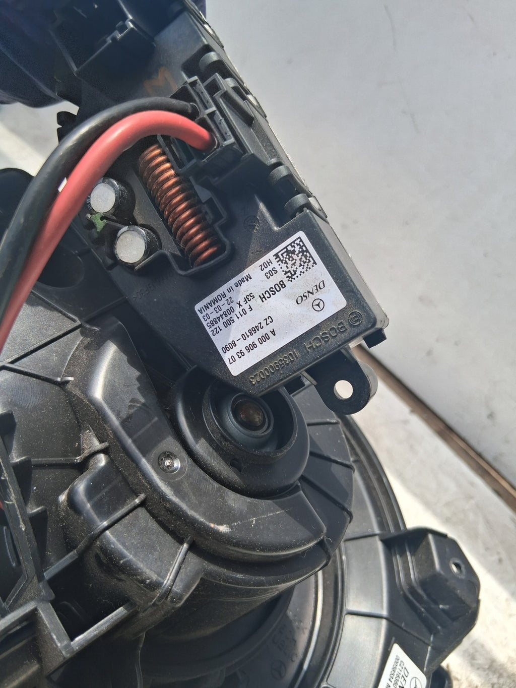 2022 MERCEDES BENZ SPRINTER W907 HEATER BLOWER MOTOR FAN A0008308002