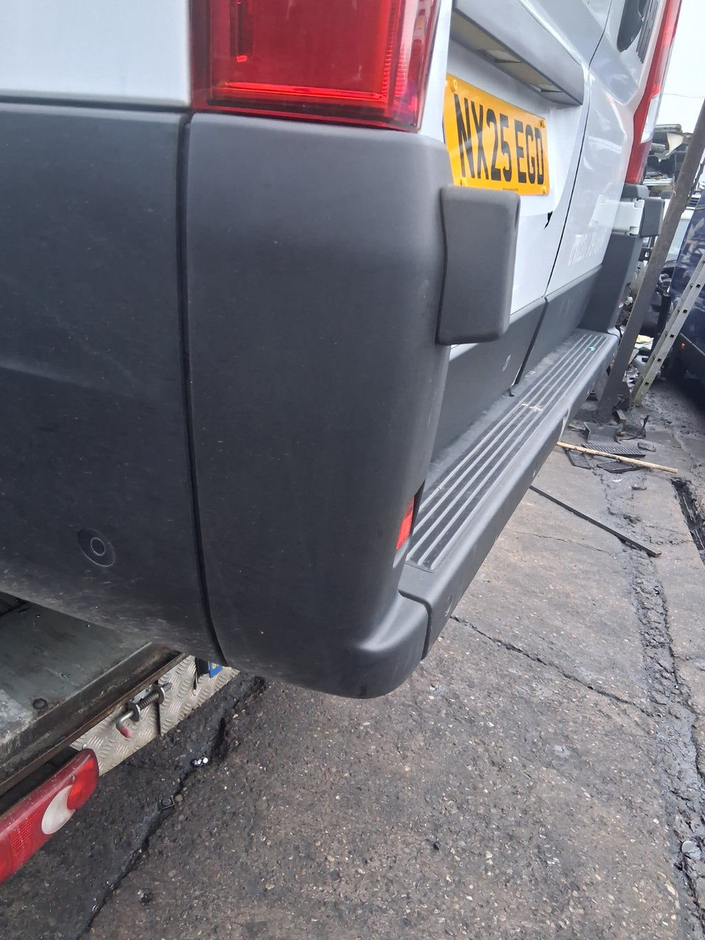 2025 FIAT DUCATO MK3 HIGH ROOF NSR PASSENGER SIDE REAR LEFT BUMPER CORNER