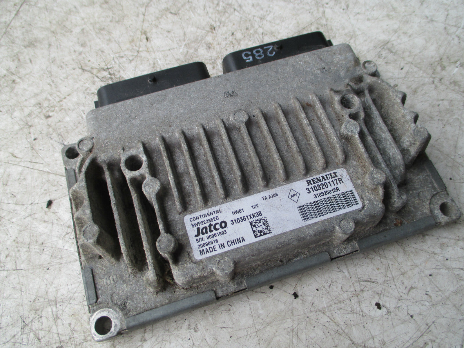 RENAULT SCENIC MK3 2012 2.0 DIESEL ECU ENGINE CONTROL MODULE ECU 310320117R