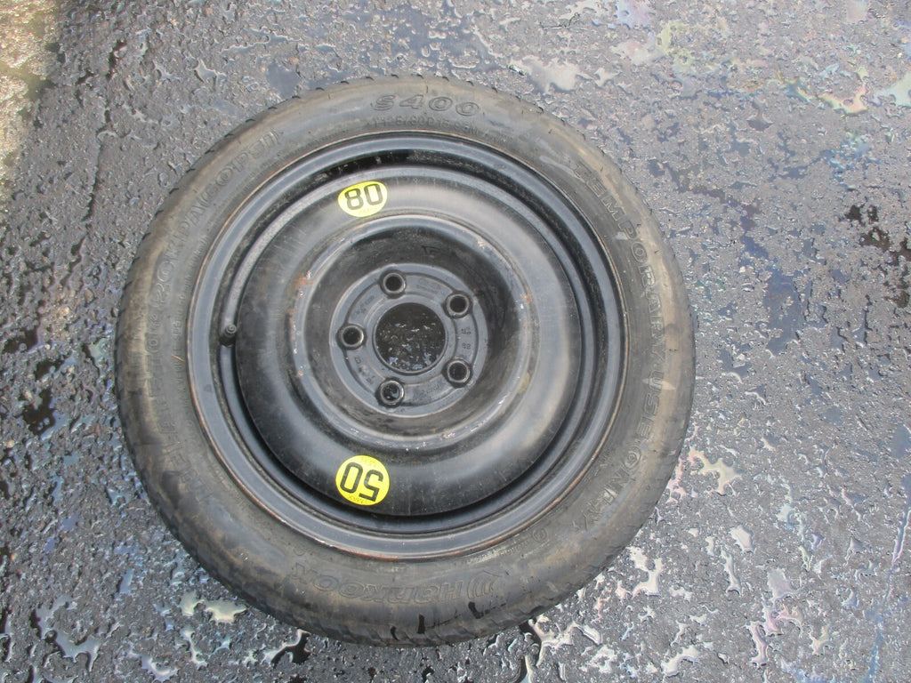 KIA CEED 2007 SPACE SPACER WHEEL WITH TYRE T125/80D15