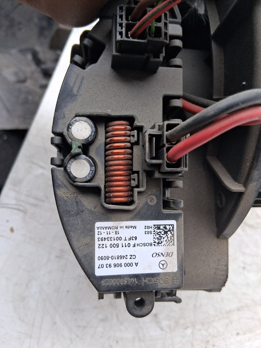 2021 MERCEDES BENZ SPRINTER W907 HEATER BLOWER MOTOR FAN A0008308002