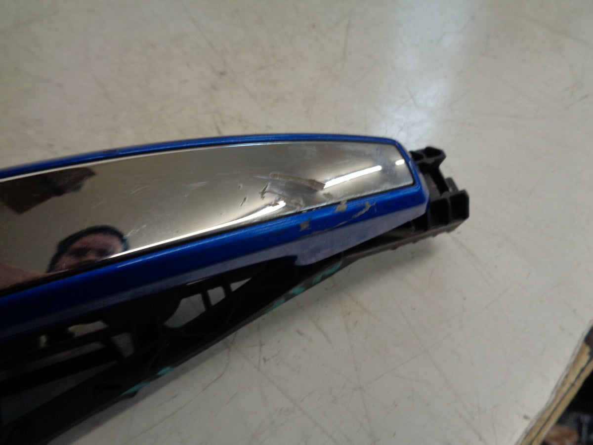 VAUXHALL MOKKA M K1 2013 NSF PASSENGER FRONT EXTERIOR DOOR HANDLE CHROME BLUE