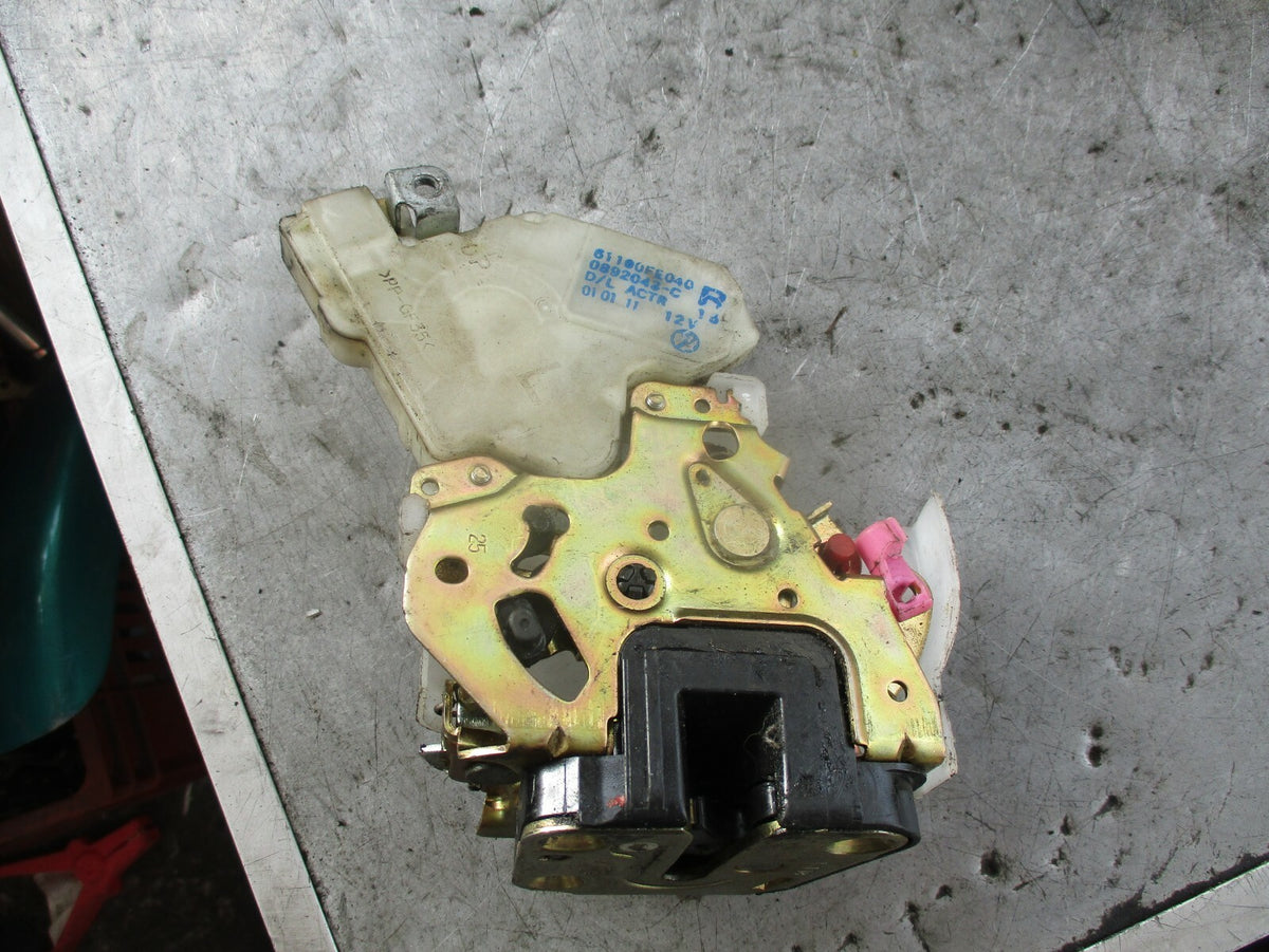 SUBARU IMPREZA WRX 2005 DRIVER OFF SIDE REAR DOOR LOCK MECH 61100FE040