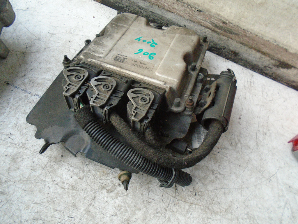 PEUGEOT 206 2004 ECU ENGINE CONTROL MODULE UNIT 42472174