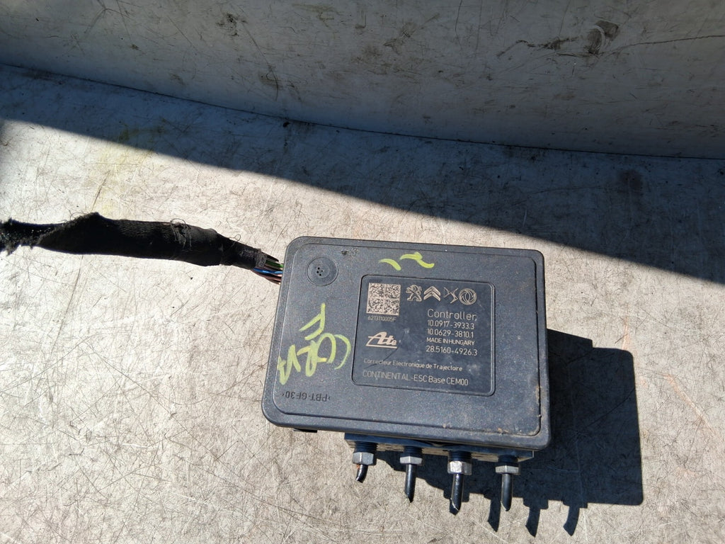 VAUXHALL CORSA F 2021 ABS PUMP CONTROL MODULATOR 9839933780