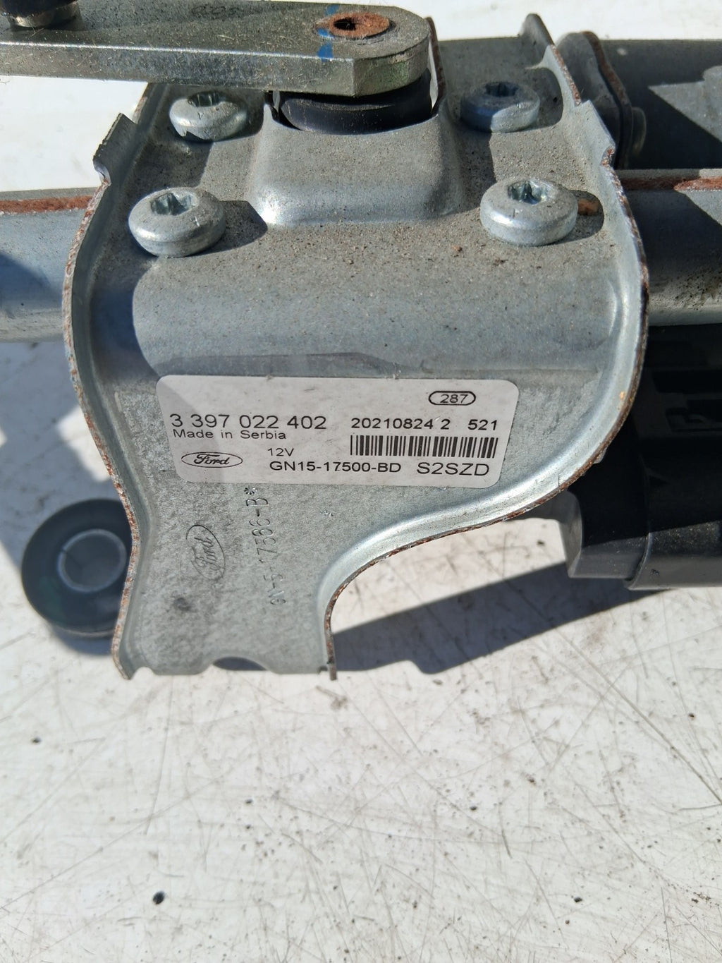2021 FORD ECOSPORT 71 WIPER MOTOR LINKAGE GN1517504BD