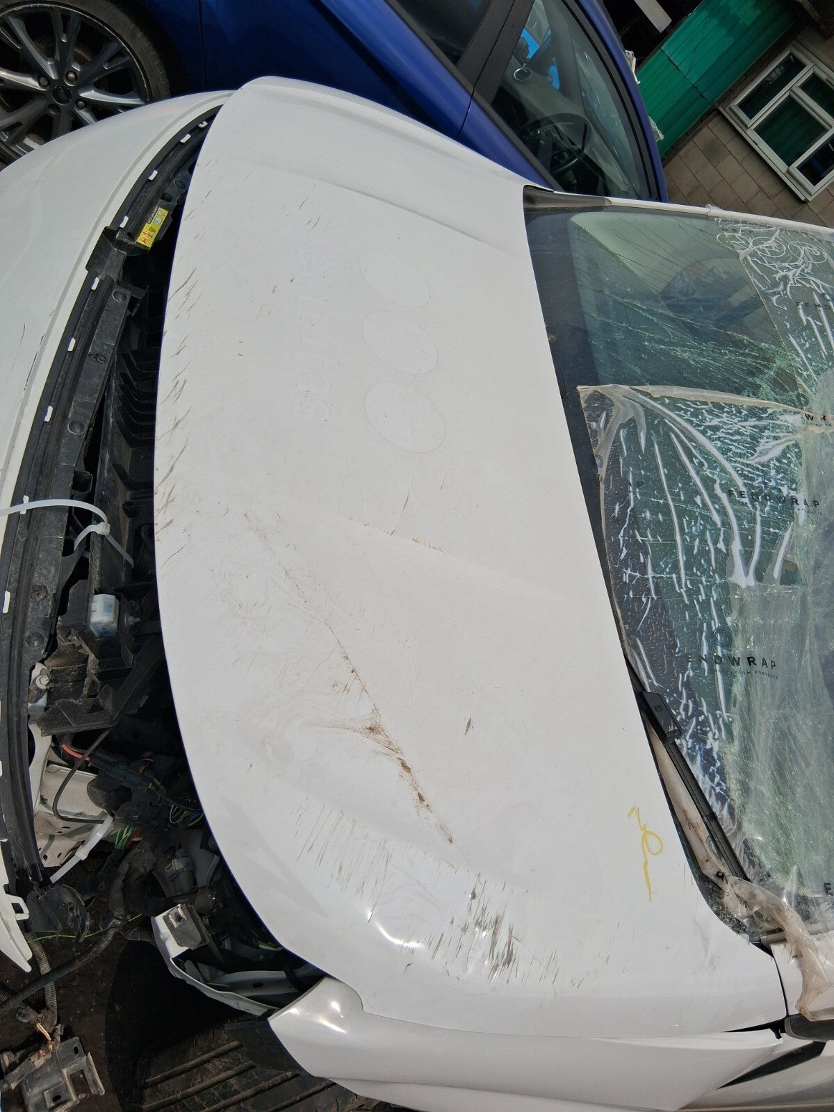 2024 TOYOTA PROACE CITY FRONT BONNET HOOD PANEL DAMAGED EPR ICY WHITE
