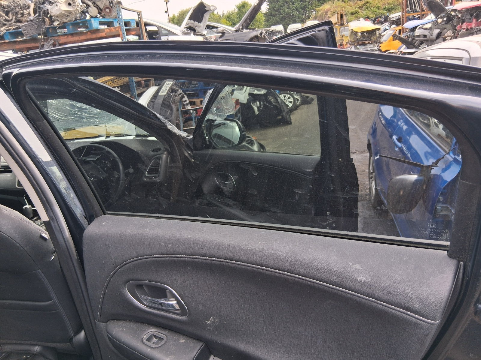 2020 HONDA HR-V FACELIFT OSR DRIVER SIDE REAR RIGHT WINDOW GLASS