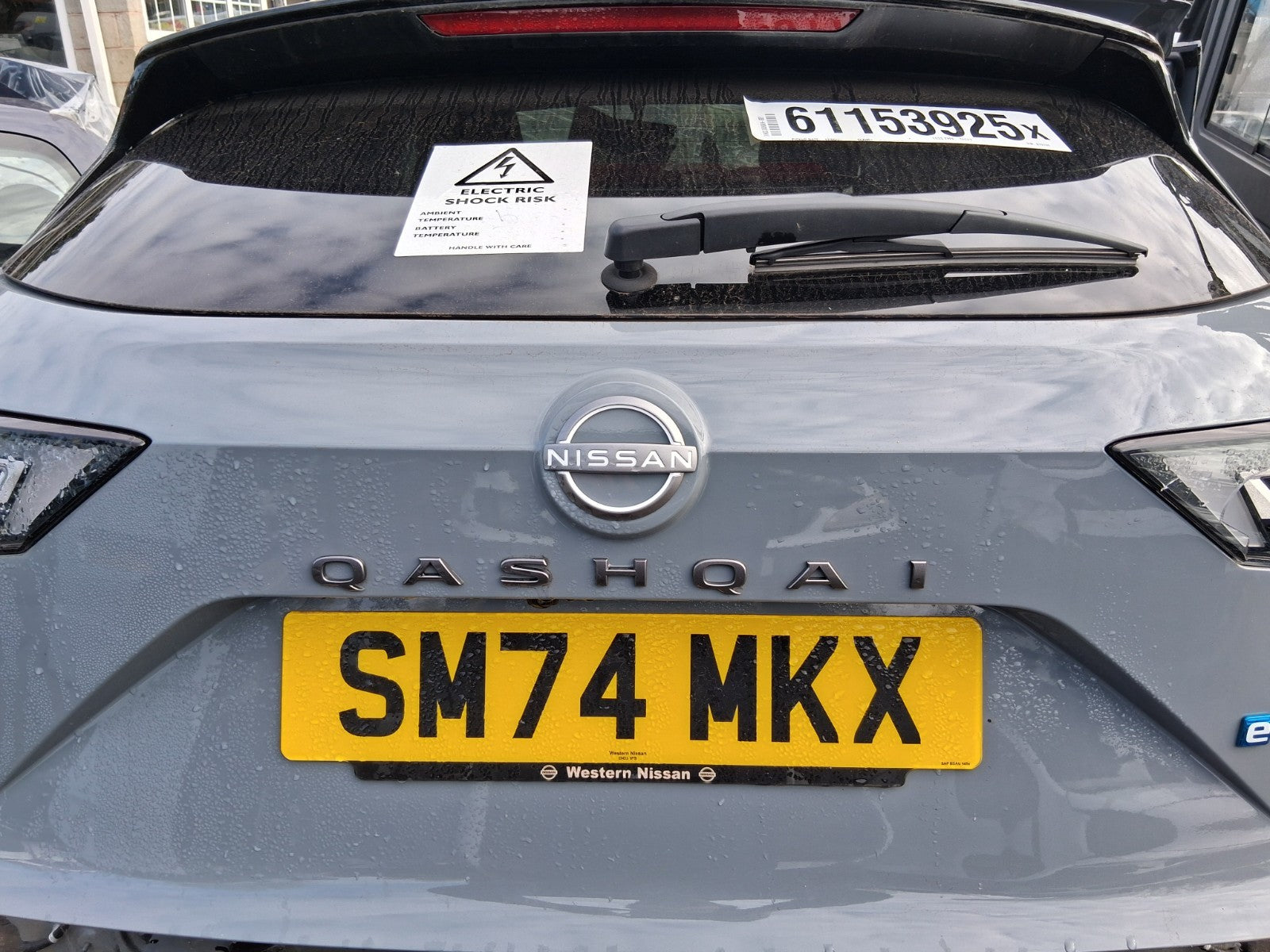 2024 NISSAN QASHQAI J12 MK3 BARE TAILGATE BOOTLID GREY