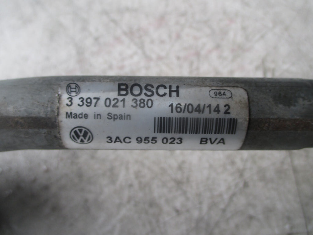 VW VOLKSWAGEN PASSAT B7 2016 WINDSCREEN WIPER WATER AND LINKAGE 3AC955023
