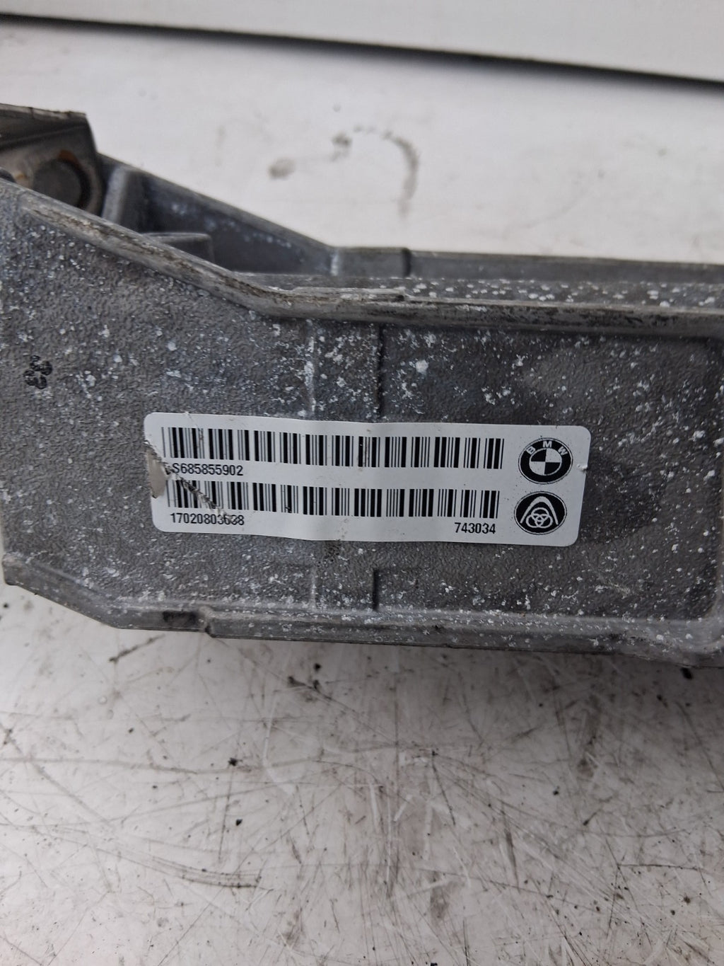 2017 BMW 3 SERIES F30 STEERING COLUMN A685855902