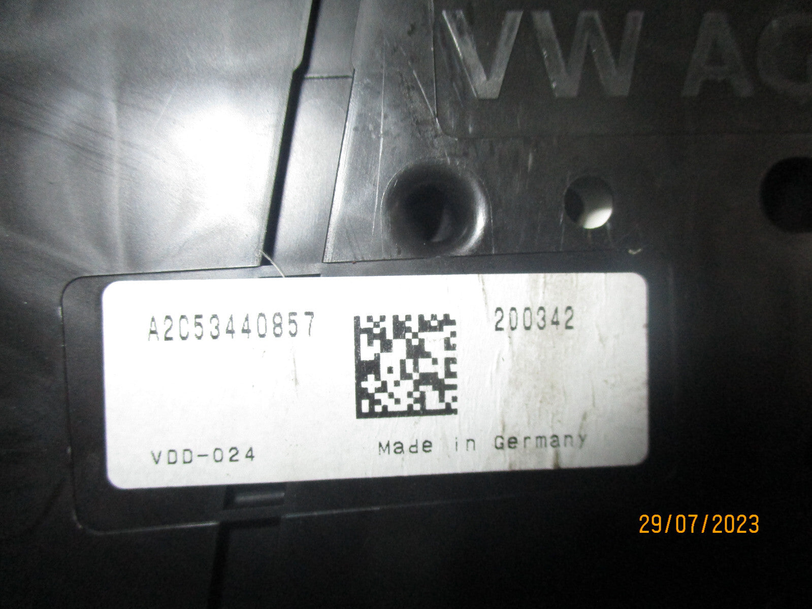 AUDI A3 2013 INSTRUMENT CLUSTER\SPEEDOMETER 8V0920960